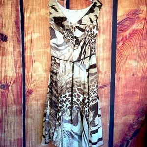 Dress Barn - Animal print dress -  Bundle 2 or more items for 20% off.